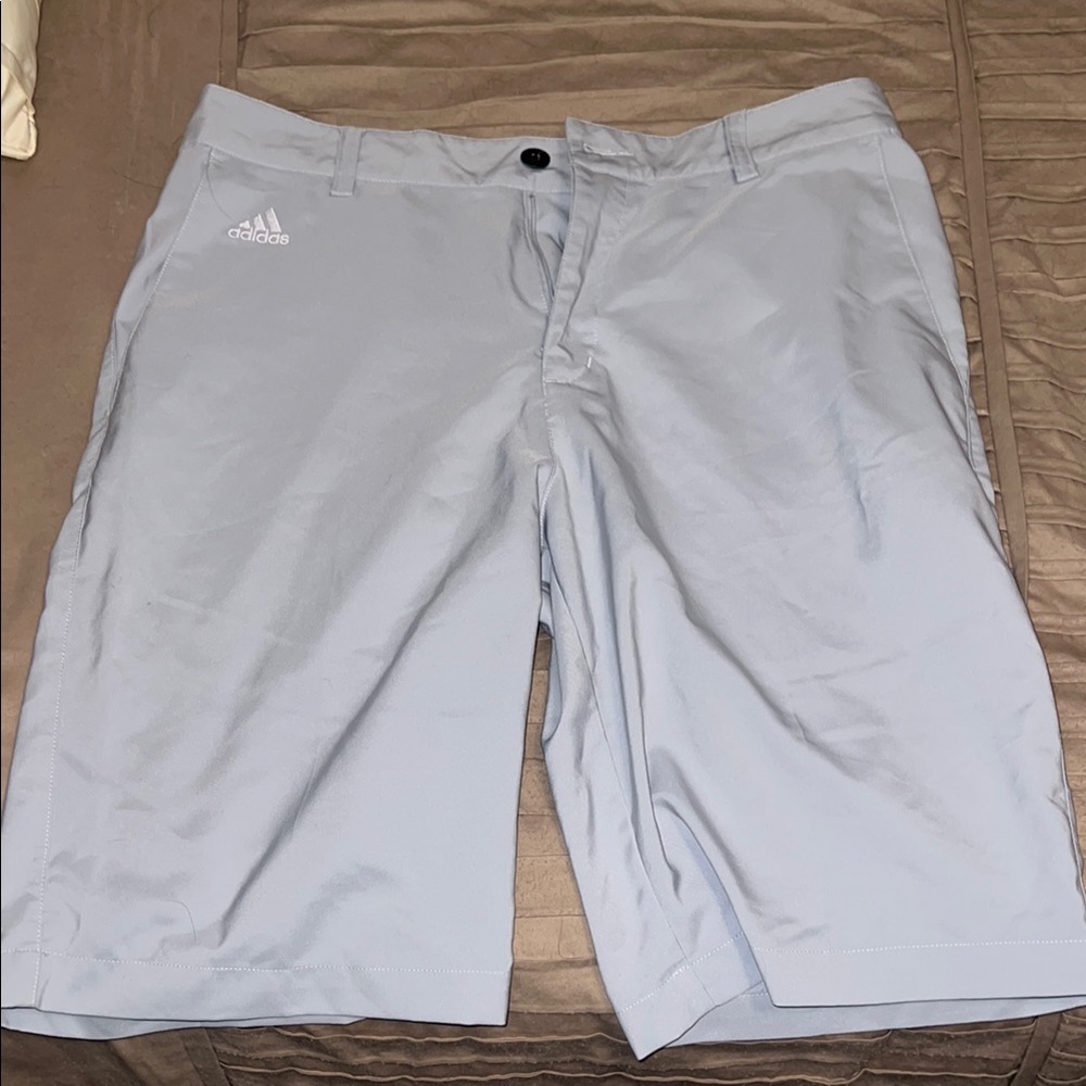 Adidas Men's Light Gray Shorts